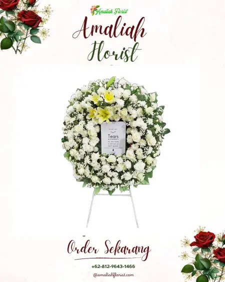 Krans Bunga Duka Pagar Dewa Suka Mulya